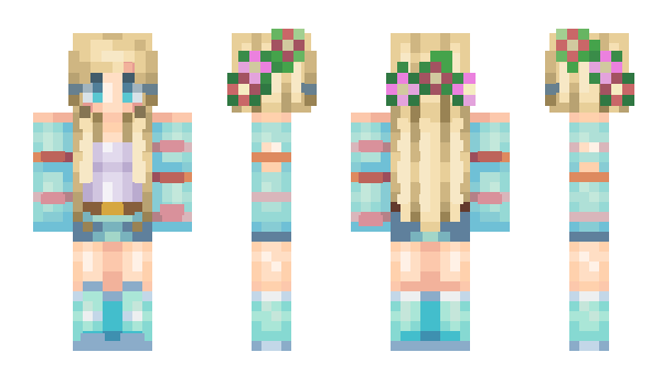 Minecraft skin Temarina