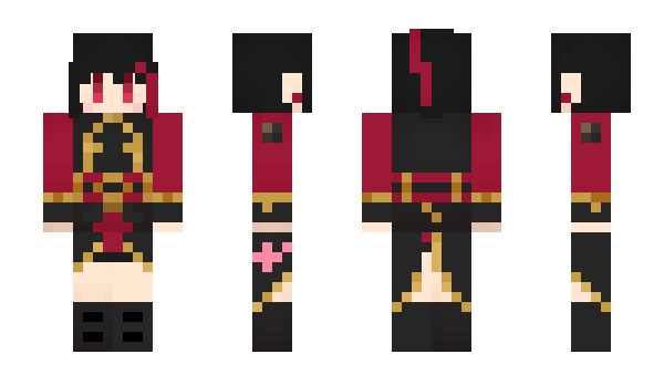 Minecraft skin sakura_omochiii