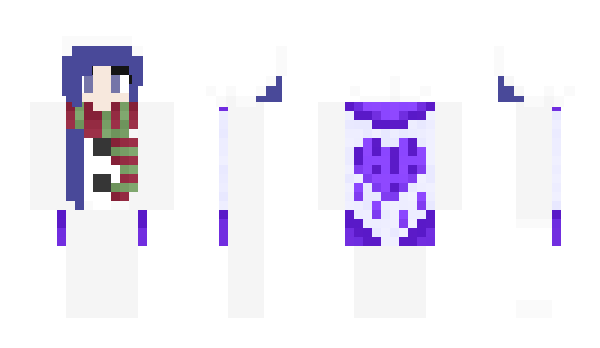 Minecraft skin FrostyJollyFluff