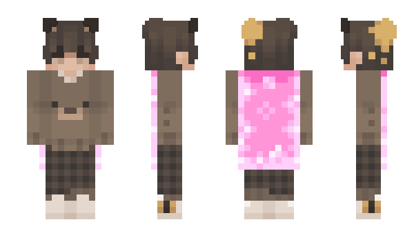 Minecraft skin aqqua__