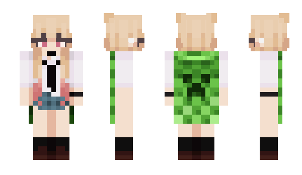 Minecraft skin ISimpForMarin