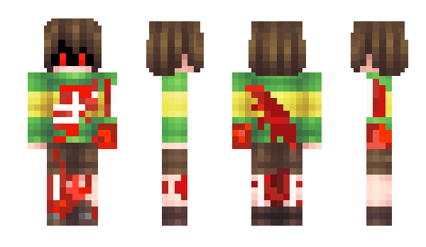 Minecraft skin CharaEX