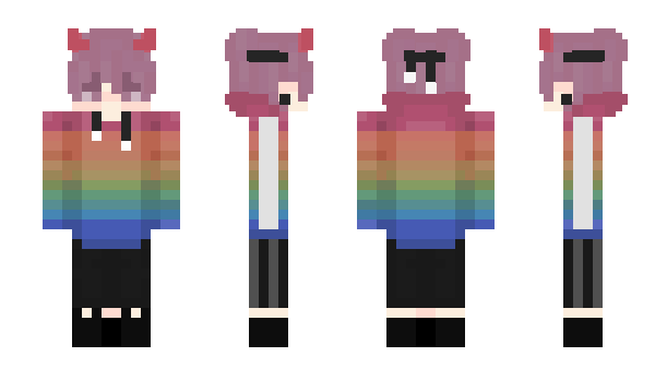 Minecraft skin BlueSpark01