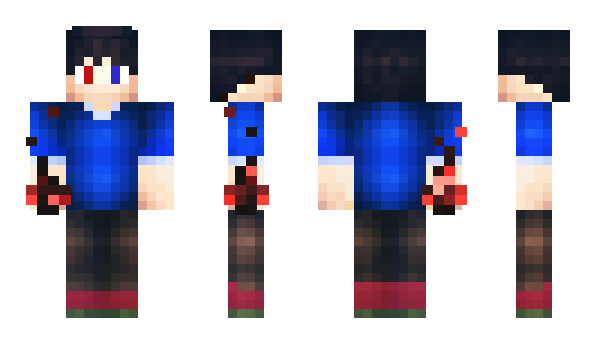 Minecraft skin xNyanFire