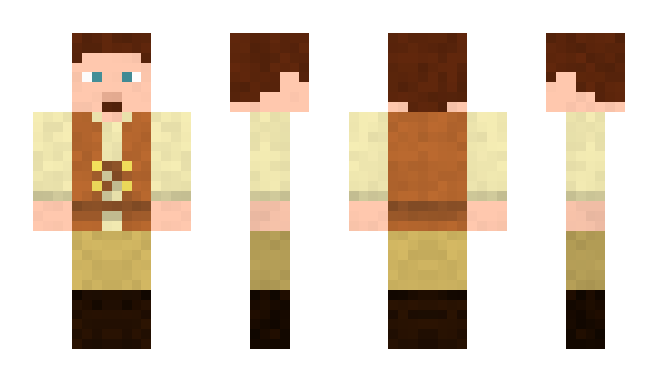 Minecraft skin Timelord