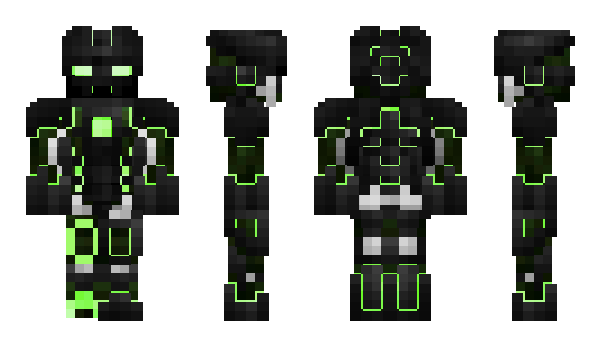 Minecraft skin ironhawk1