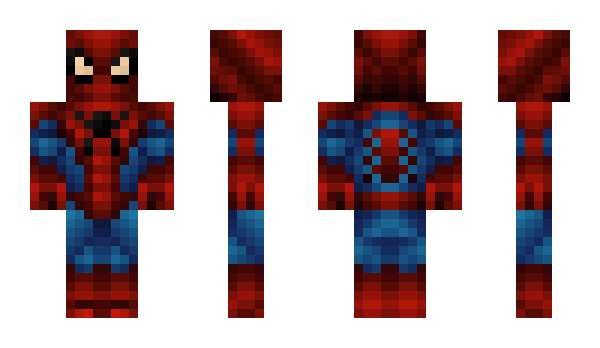 Minecraft скин по нику Spidermqn