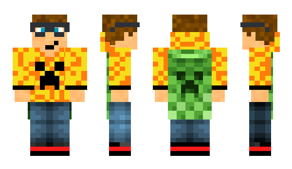 Minecraft skin TauteBZH