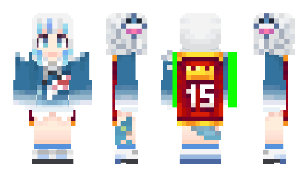 Minecraft скин по нику Nyfl