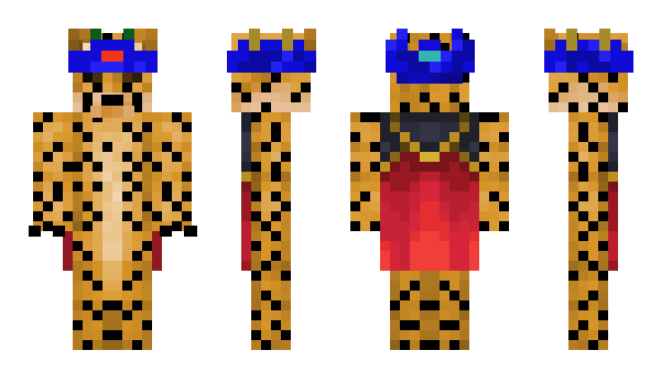 Minecraft skin King_Cheetah