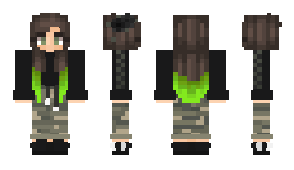 Minecraft skin Rysya