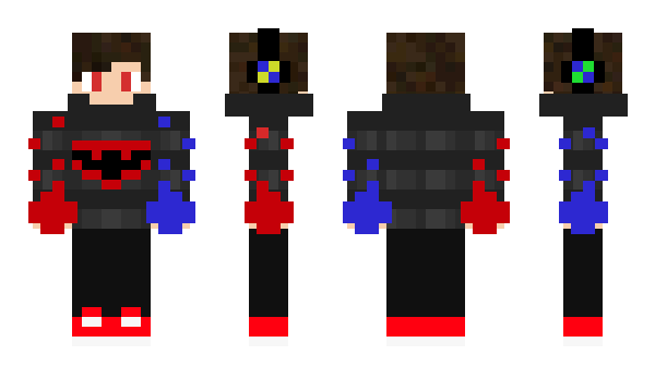 Minecraft skin DH4D3X