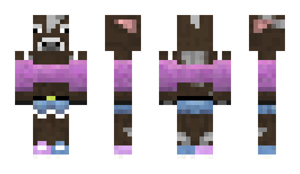 Minecraft skin TheMuhCow