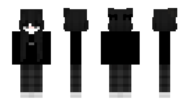 Minecraft skin Schlaupfote