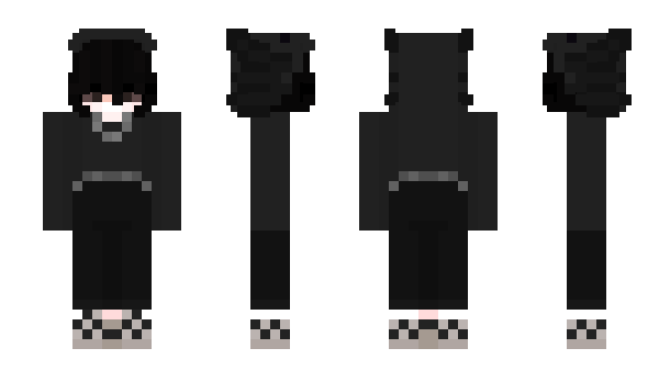 Minecraft skin ValorantE_Girl