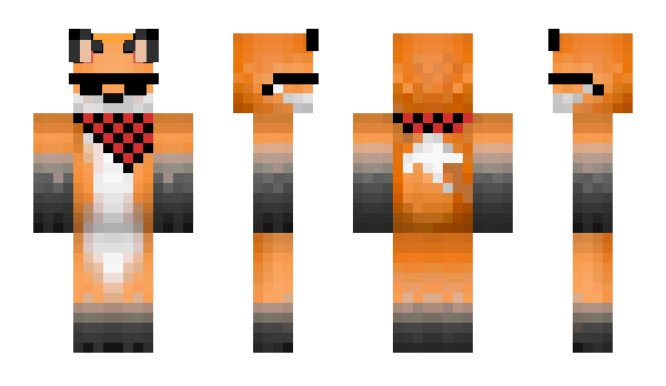 Minecraft skin FOXEXPERIENCE