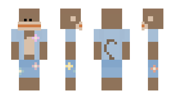 Minecraft skin PopeyesPriest