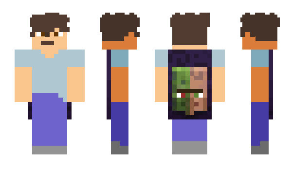 Minecraft скин по нику TinyTheTurtle24