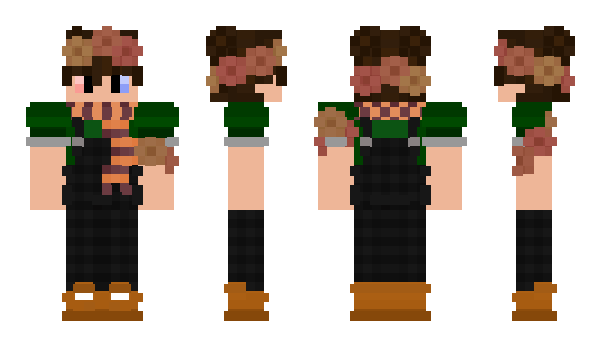 Minecraft skin O_vig