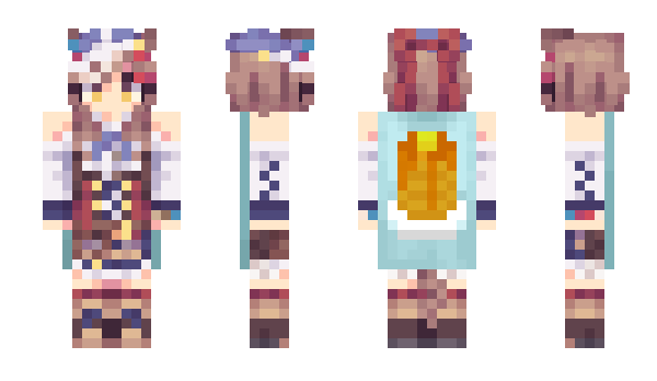 Minecraft skin vampelf