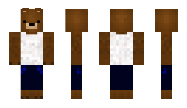 Minecraft skin mainbear