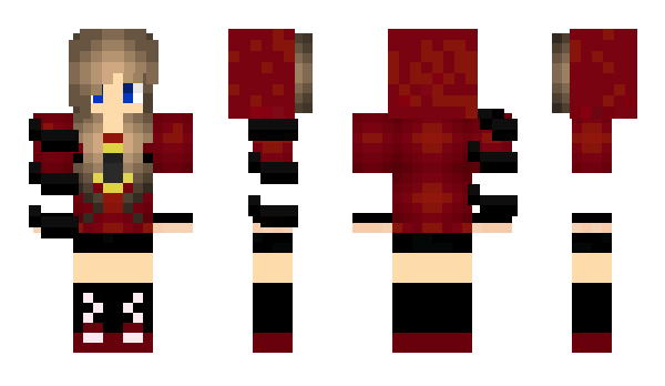 Minecraft skin LoversZarema