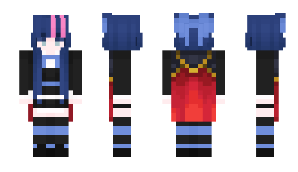 Minecraft skin LLuucy