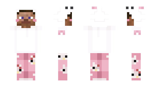 Minecraft skin Cubewoman