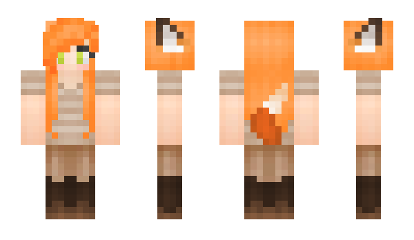 Minecraft skin Fasterfox