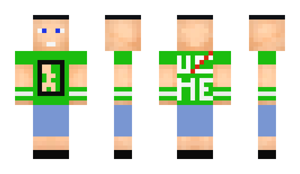 Minecraft скин по нику Clown3