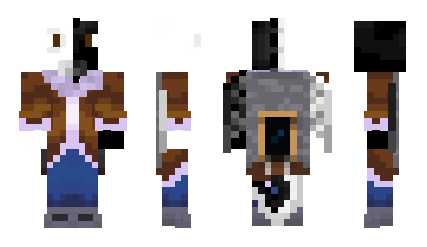 Minecraft skin Phoenicopteri