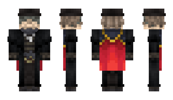 Minecraft skin Back_Bone