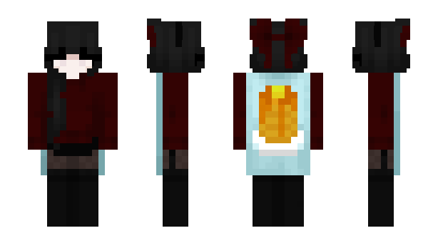Minecraft skin iQuna