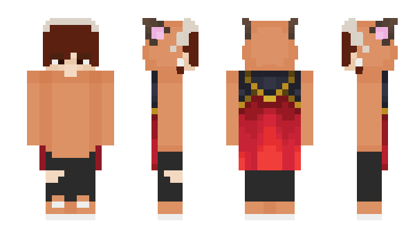 Minecraft skin Mopip