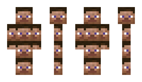 Minecraft skin BlockHead