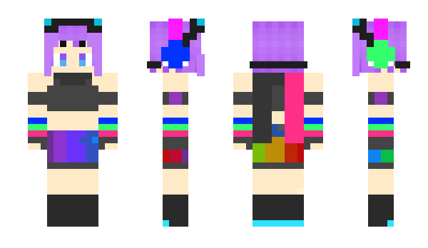 Minecraft skin Cozumiku