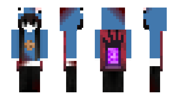 Minecraft skin Hwti