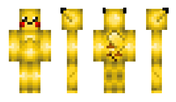 Minecraft skin PikapikapiKing