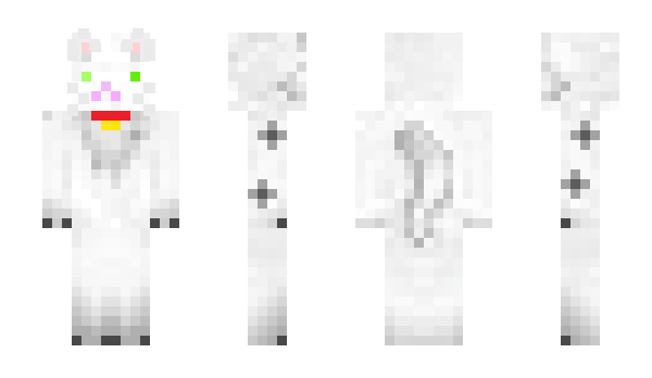 Minecraft skin CatInWhite