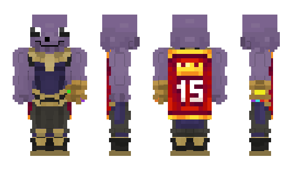 Minecraft skin KL_qiq