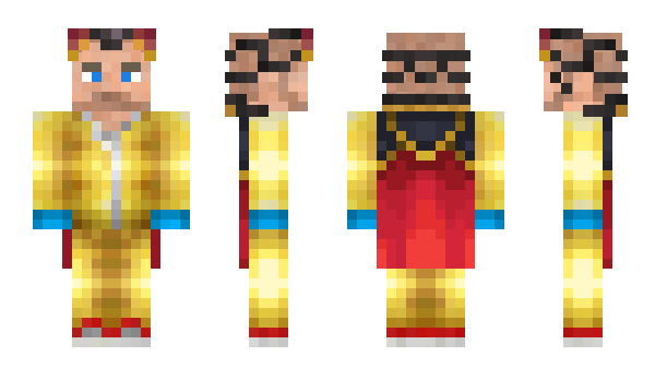 Minecraft skin sizofrenikas