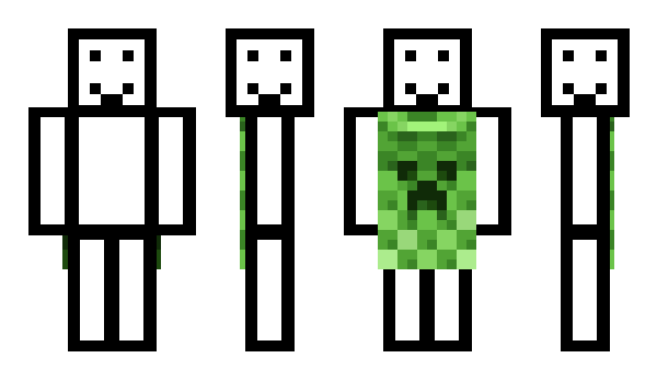 Minecraft skin xxdt