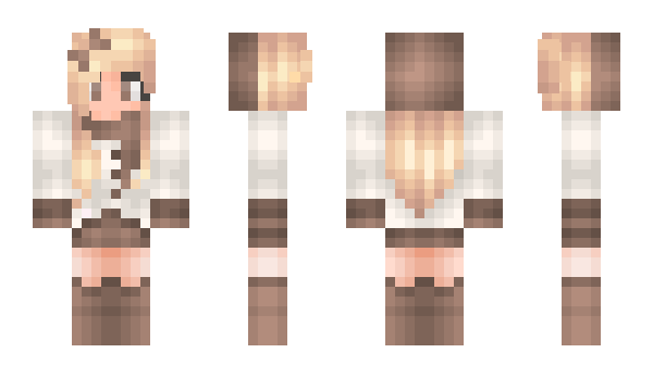 Minecraft skin Mwarie