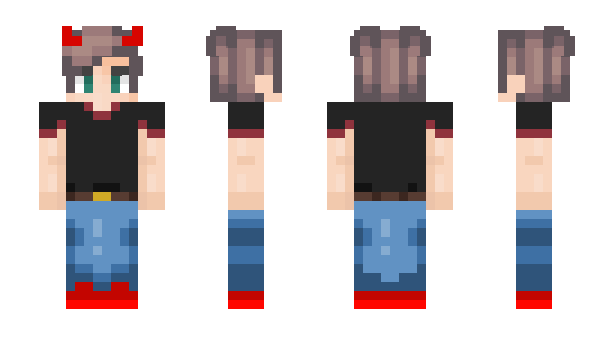 Minecraft скин по нику thedevilpluto