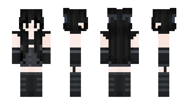 Minecraft skin ravenironwing