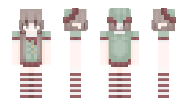 Minecraft skin Kaoribbons