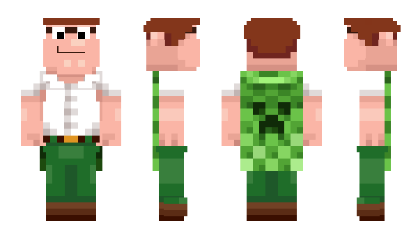 Minecraft скин по нику SP1R1NG