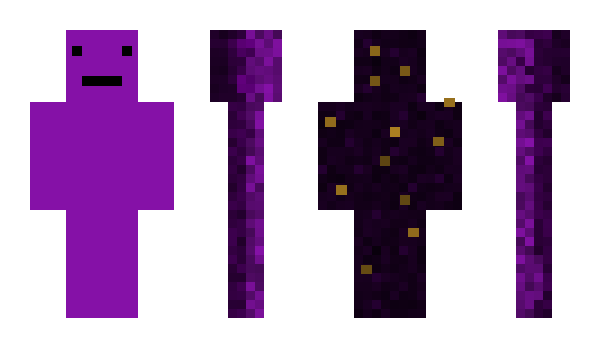 Minecraft skin Purpule