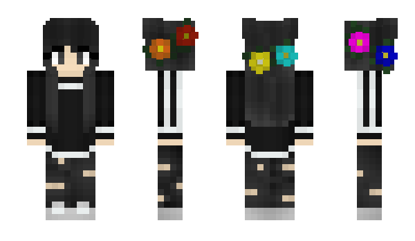 Minecraft skin Olleka