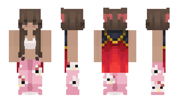 Minecraft skin nymph_x